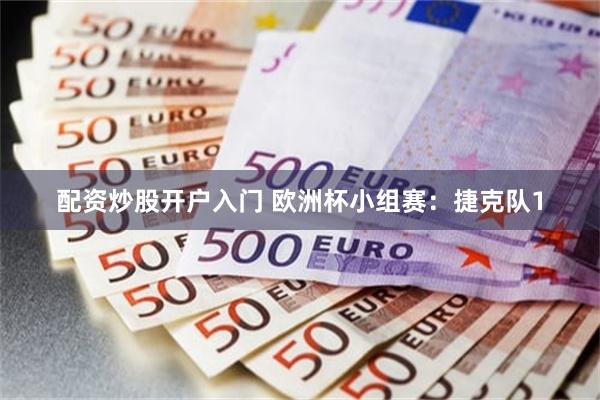 配资炒股开户入门 欧洲杯小组赛:捷克队1