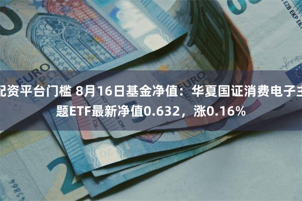 配资平台门槛 8月16日基金净值:华夏国证消费电子主题ETF最新净值0.632,涨0.16%