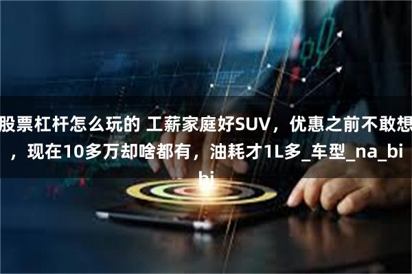 股票杠杆怎么玩的 工薪家庭好SUV,优惠之前不敢想,现在10多万却啥都有,油耗才1L多_车型_na_bi
