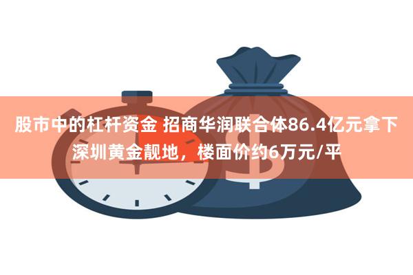 股市中的杠杆资金 招商华润联合体86.4亿元拿下深圳黄金靓地，楼面价约6万元/平